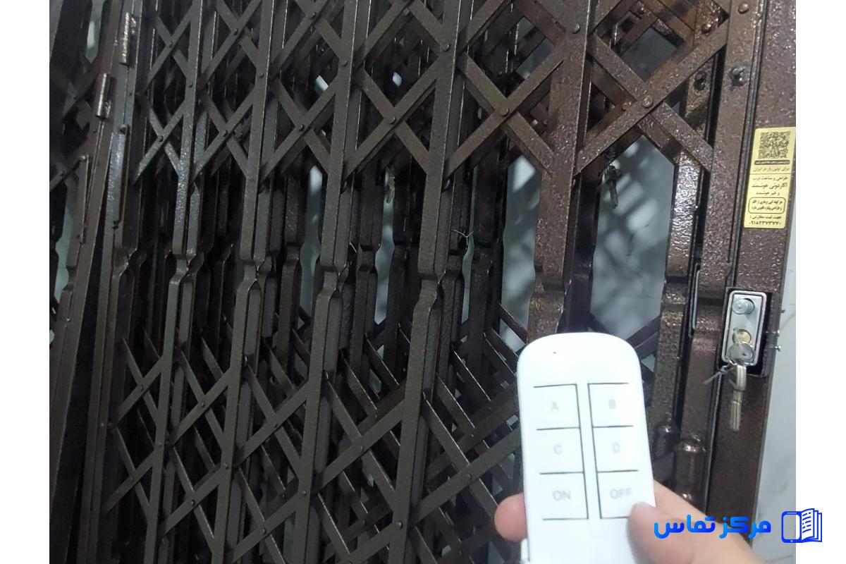 اولین تولید کننده درب آکاردئویی هوشمند در خاورمیانه