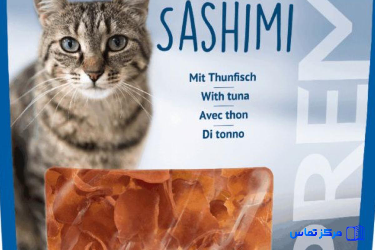 خرید تشویقی گربه تریکسی مدل Tuna Sashimi وز (مشاوره قبل از سفارش)