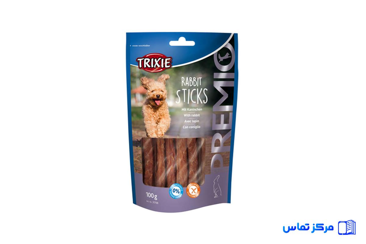 خرید تشویقی سگ تریکسی Rabbit Sticks خرگوشی 100 (استعلام قیمت روز)