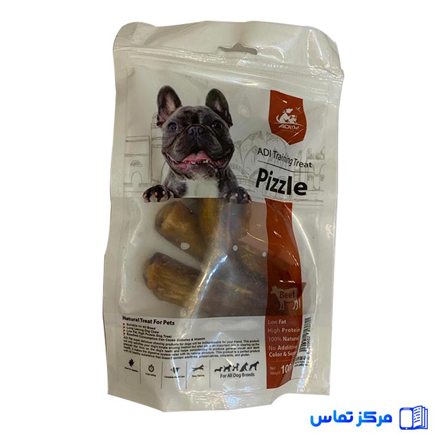 خرید غذای تشویقی سگ آدی پت مدل PIZZLE وزن 100 (استعلام قیمت روز)