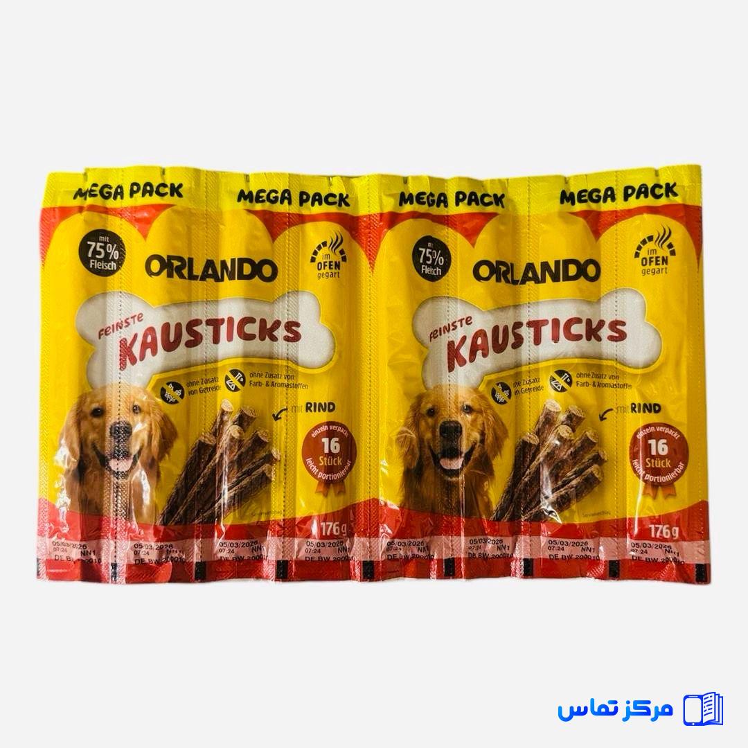 خرید تشویقی مدادی سگ بالغ اورلاندو گوشت گاو (مشاوره قبل از سفارش)